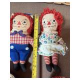 Raggedy Ann and Andy Dolls
