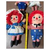 Raggedy Ann and Andy Dolls