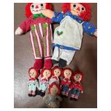 Raggedy Ann and Andy Dolls
