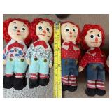 Raggedy Ann and Andy Dolls