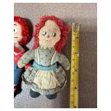Raggedy Ann and Andy Dolls