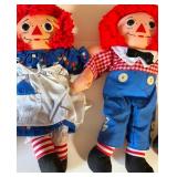 Raggedy Ann and Andy Dolls