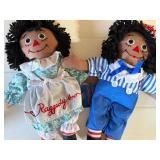 Raggedy Ann and Andy Dolls