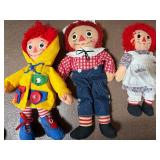 Raggedy Ann and Andy Dolls