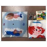 Raggedy Ann and Andy Ceiling Light Cover, Figurines and MORE