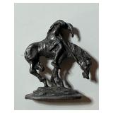 Pewter End of the Trail Native American Warrior