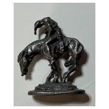 Pewter End of the Trail Native American Warrior