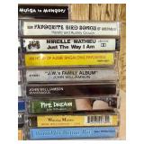 Record Albums - Various Artists, No Sleeves and Cassette Tapes