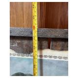 Native American Art and Postcard on Wood