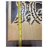 Racoon Wood Art, Pods, Porcupine Quills, Petrified Wood