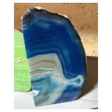 Blue Agate Rocks and New Zealand Collection Coasters