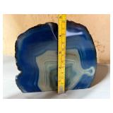 Blue Agate Rocks and New Zealand Collection Coasters
