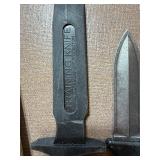 Misc Training Items, Wood Nunchucks, Knives