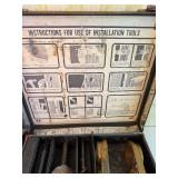 Vintage Kwikset Locksets Installation Kit in Metal Box