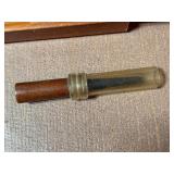 Vintage Duck Call and Ducklings in a Frame