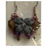 Earrings - Frogs, Koalas and Spools and Charms - Dolphins and Bears (2 Each)