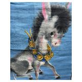 Vintage Pure Irish Linen Donkey