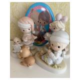 Precious Moments (All Have Boxes) and a Tin