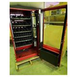 Lance 3054 Snack Vending Machine - Powers On - Selection Works - Needs new lock and key