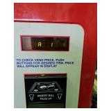 Lance 3054 Snack Vending Machine - Powers On - Selection Works - Needs new lock and key