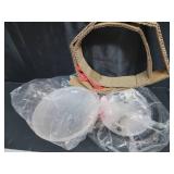 Aspen Creative 63013-3A, 2-Light Flush Mount, Matte Black Finish w/Frosted Glass, 11" Dia, E26 Socket, 60 Watts, Bulb Not Included