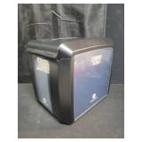 Georgia-Pacific Dixie Ultra Tabletop Interfold Napkin Dispenser by GP PRO (Georgia-Pacific), Black, 54527A, Holds 275 Napkins, 7.6 W x 6.1 D x 7.2 H