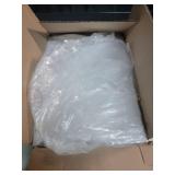 Aluf Plastics 36012CL 20-30 Gallon 1.2 MIL Thick Clear Heavy Duty Trash Bags - 30" x 36" - Pack of 100 - For Recycling, Kitchen, Contractor, & Outdoor