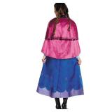 Hotcostyle Cosplay Princess Dress Cape Masquerade Halloween Outfit Blue Cosplay Dress 2pcs