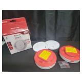 Kidde Smoke Detector, 10-Year Battery Powered, LED Warning Light Indicators, 20SD10, 2 Pack, Retail $45