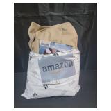 Modern Leisure Basics Stand-Up Patio Heater Cover - Water-Resistant and Weather-Resistant Fabric - Heavy-Duty Outdoor Furniture Protection - 30" D (Top) x 18.5" D (Bottom) x 94" H - Khaki