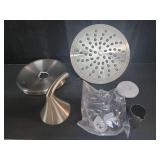 Moen Glyde Brushed Nickel Shower Only System with Rainshower Showerhead without Valve, T2842EPBN, Retail $274