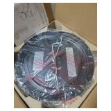 Designers Fountain Flush Mount Ceiling Light, 2-Pack, 13 Inch Frosted Glass Lighting Fixture for Kitchen, Bedroom, Bathroom, and Hallway, LED Bulbs Not Included, Oil Rubbed Bronze