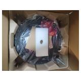 Designers Fountain Flush Mount Ceiling Light, 2-Pack, 13 Inch Frosted Glass Lighting Fixture for Kitchen, Bedroom, Bathroom, and Hallway, LED Bulbs Not Included, Oil Rubbed Bronze