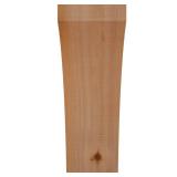 Ekena Millwork 4"W x 12"D x 12"H Thorton Rough Sawn Knee Brace, Western Red Cedar, Decorative and Structural Wood Bracket, Add Rustic, Aesthetic for Interior and Exterior, Supporting Beams, Pergolas, 