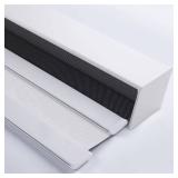 Zshine Day and Night Dual Layers Manual Roller Shades and Light Filtering Zebra Shades Suitable for Home, Office, Hotel, Club, Restaurant, Cinema Windows, 26.5" W