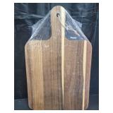 Geetery Acacia Wood Cutting Board Bulk Kitchen Wooden Chopping Boards with Handle Serving Tray Charcuterie for Pizza, Bread, Cheese, Fruit, Vegetables Housewarming Gift (16 x 10 Inch)