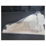 Ekena Millwork SB11X07AC-R Large Acanthus, Left Stair Brackets, 11 3/4"W x 7 3/4"H x 3/4"D, Primed