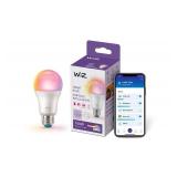 WiZ Connected 100W A19 LED Smart Light Bulbs Color - Connects to Your Wi-Fi - E26 Smart Bulb - Control with Voice or App + Activate with Motion - Matter Compatible