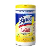 Lysol Disinfecting Wipes Bundle, Home Apartment Dorm Room Essentials and Cleaning Supplies, All Purpose Cleaner, Multi-surface Cleaning Wipes, Lemon and Lime Sanitizing Wipes Bundle, 80 Count