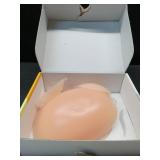 NONIO Adhesive Bra Strapless Sticky Invisible Push up Reusable Silicone The Best Off Backless Viscous for Women (US, Cup Band, C, Nude)