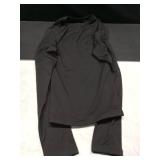 Dalavch Womens Thermal Shirts, Women Fleece Lined Compression Long Sleeve Base Layer Tops for Winter Cold Weather  Black Small