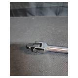 Neiko 00339A 3/8-Inch-Drive Premium Breaker Bar, 12 Inches Long, Nut Breaker Bar, 180-Degree Flex Cr-Mo Head with Cr-V Steel Construction