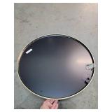 DUMOS Gold Circle Mirror for Wall 24.02 inch, Bathroom Round Mirror for Over Sink, Bathroom, Entryway, Bedroom, Vanity, Retail $26