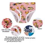 Boboking Little Boys Briefs Dinosaur Truck Toddler Kids Underwear (Pack of 6) 8Y
