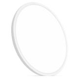 24 Inch Led Ceiling Light Flush Mount, 50W, 5480LM, 3000K/4000K/6000K CCT Selectable Super Slim White LED Ceiling Light, Close to Ceiling Round Flat Panel Light for Hallway, Bedroom, Kitchen, ect Reta