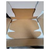 8x8x3 inch Shipping Boxes, White Corrugated Cardboard Box Literature Mailing Shipping Packaging Recyclable Storage Boxes and Craft Gifts Giving Products Business White Box Set of 25 (8
