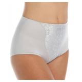 Bali womens Double Support Coordinate Light Control With Lace Tummy Dfx372 2-pack shapewear briefs, Soft Taupe/Soft Taupe, Large US