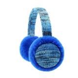 RAOEXI Winter Ear Muffs For Kids Warm Furry Knit Girls Earmuffs Boys Baby Plush Toddler Ear Warmers Outdoor Ear Covers (Blue)