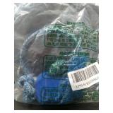 RAOEXI Winter Ear Muffs For Kids Warm Furry Knit Girls Earmuffs Boys Baby Plush Toddler Ear Warmers Outdoor Ear Covers (Blue)