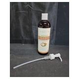 Viva Naturals Organic Fractionated Coconut Oil, 16 fl oz Skin & Hair Moisturizer, Massage Oil, Carrier Oil for Essential Oils